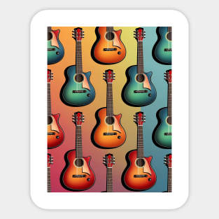 GUITARS Sticker